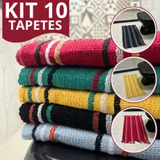 Kit até 10 Tapetes De Banheiro Jogo Para Casa De Piso Varias Cores Conjunto
