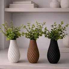 Mini Vaso Decorativo Minimalista Moderno para Decorar - Salas, Quartos e Mesa Ideal para Plantas Artificiais