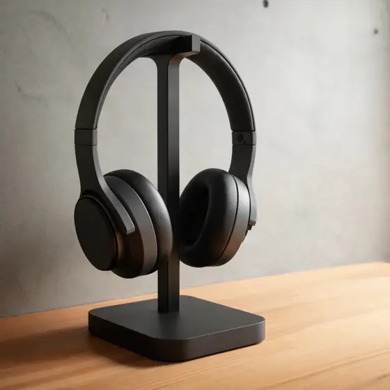 Suporte de Mesa para Fone Headset Gamer Universal Elegante Minimalista