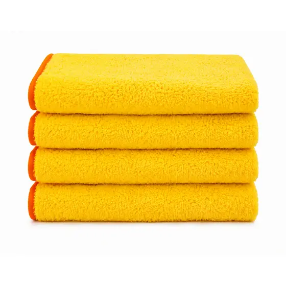 Kit Toalha Microfibra 40x60cm 350GSM Limpeza Automotiva Profissional Alta Absorção Flanela Pano Mágico Tela Vidro Casa