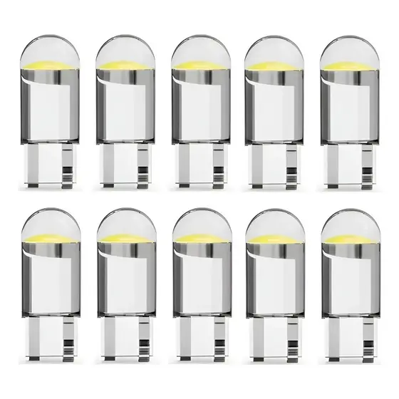 Kit Lâmpadas Led T10 12v  w5w  Branco