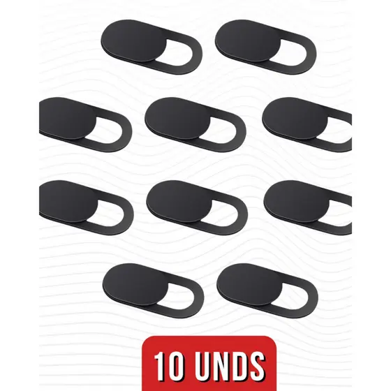 Kit Protetor De Webcam 3   6 12 10 20 Unidades Capa Slider Notebook Celular Tablet Anti Espião Privacidade