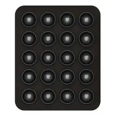 Suporte Ventosa Silicone Adesivo Celular Para Espelho Gravar Videos Tik Tok Blogueira Influencer Universal