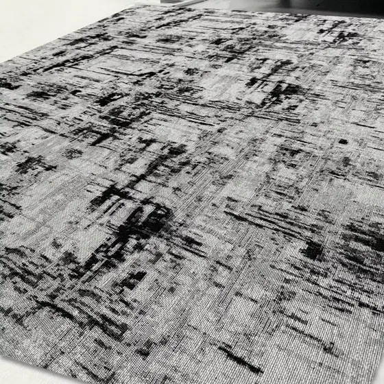 Tapete Sala Grande Antiderrapante 3m e 2m Jacquard Decoração Moderna Geométrico Várias Estampas
