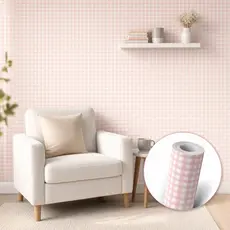 Papel de Parede Xadrez Autocolante Adesivo Decorativo para Sala Quarto Lavável Fácil Aplicar