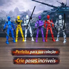 Dummy 13 Boneco Articulado Para Montagem | Action Figure | Alta Qualidade | Crie Poses Incríveis