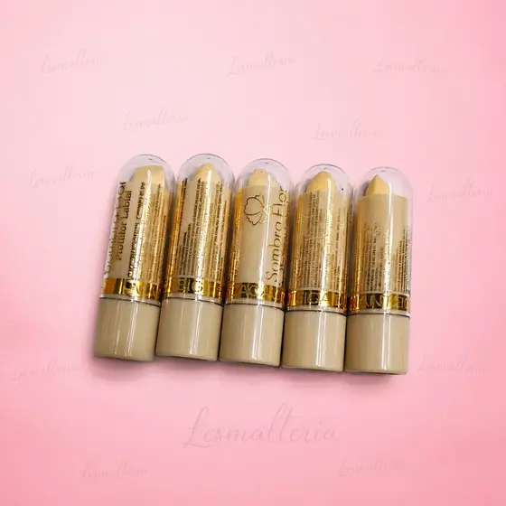 Kit 5/10 pc Hidratante Labial Sombra Flor Manteiga de Cacau Protetor Labial Natural