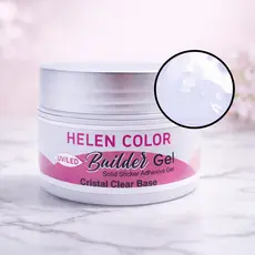 Gel Sólido transparente 15g Helen Color/Alongamento Das Unhas decoração 3d unha de cristal massinha