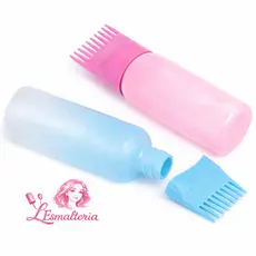 Pente Para Tintura De Cabelo Com Pincel Aplicador e Óleo Capilar
