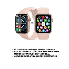 Microwear W59 Mini Smartwatch Relógio Inteligente Monitora Saúde Entrega Rápida