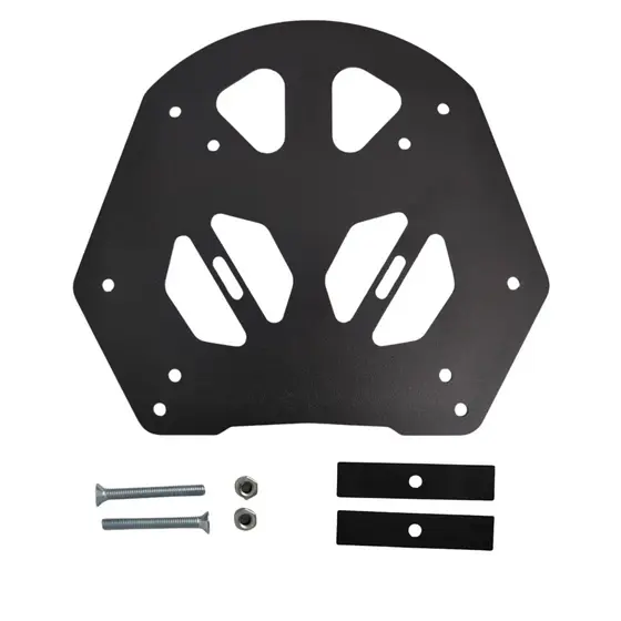 Chapa Fixação Suporte Bagageiro Chapa Fixação Base Bau Givi M5 Universal varias motos
