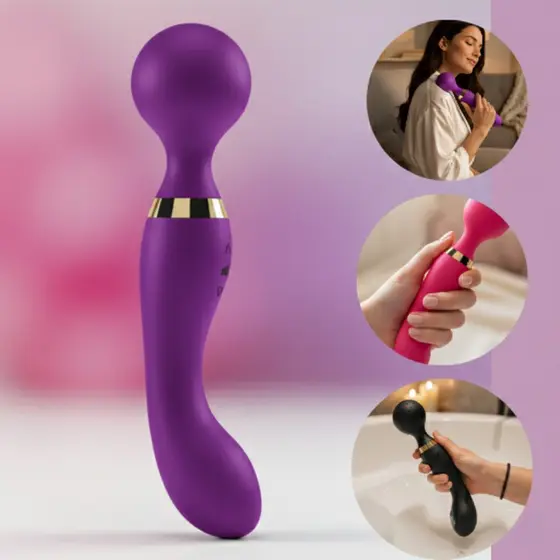 Massageador Corporal Feminino com 20 Modos e Resistente à Água Orbitta