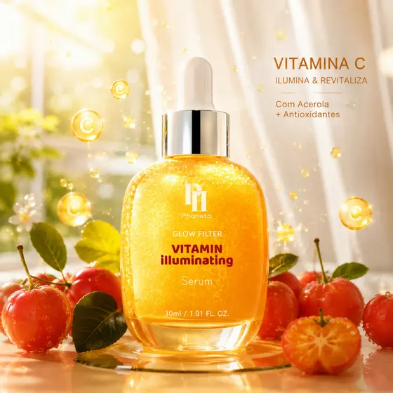 Vitaminac Sérum Niacinamida,acido Hialuronicocuidados Pele