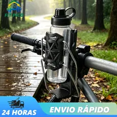 Suporte Universal Ajustável Para Garrafa De Água Seametal Ideal Para Bicicletas E Motos Compatível Com Mtb E ATV