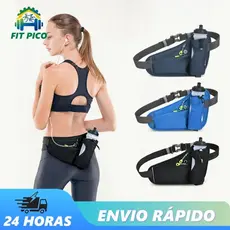 Pochete Esportiva Corrida Telefone Móvel Com Porta Garrafas De Água Para Caminhadas Ciclismo