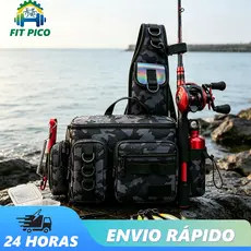 Equipamento De Pesca Bolso De Ombro Bolsa De Armazenamento Suporte Portátil Para Vara Esportes Ao Ar Livre