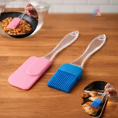 Kit Conjunto Espatula e Pincel Culinario de silicone resistente Para cozinha
