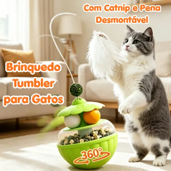 Interactive Pet Toy Feeder Snack Holder Food Dispenser Reduces Stress