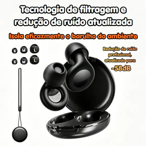 Tampões De Ouvido Avançados Com Redução De Ruído-Proteção Ultramacia De Silicone Para Dormir