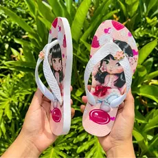 Chinelo Infantil Feminino Menina Escolar Confortável