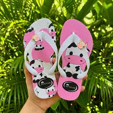 Chinelo Infantil Menina Confortável Lançamento Lindo