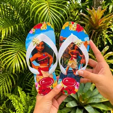 Chinelo Infantil Feminino Menina Confortável Personagem