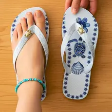 Chinelo Feminino de Dedo Macio Para o Cotidiano