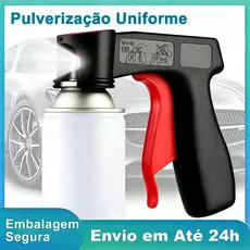 Pistola Aplicadora Universal Para Latas Spray Tinta Aerosol com Gatilho Adaptador