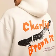 Moletom Algodão Confortável Estampado Música Charlie Jr Agasalho Hip Hop Brown Singer F/C Unissex