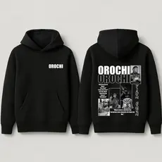 Moletom Premium Tendência Cantor Orochi Rapper Meus Erros Acertos Tornaram Monstro Letra Musica 344
