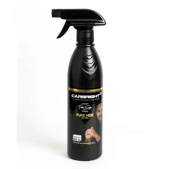 Limpador de Couros Auto Pure Hide Carbright 500ml Lançamento