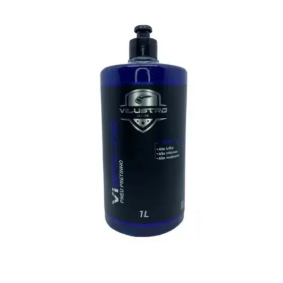 Vilustro Vibrilho Pneu Pretinho 1000ml Para Carros Automoveis