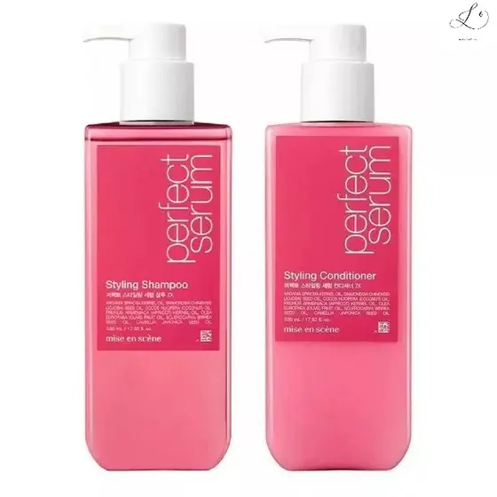 Mise en Scène - Perfect Serum Styling Shampoo 530ml + Condicionador 530ml