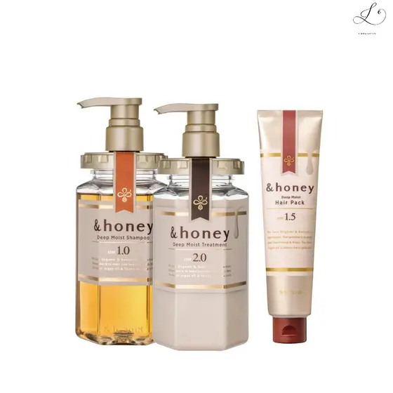 &honey - Deep Moist Ritual - Trio Completo (Steps 1.0 440ml + 1.5 130g + 2.0 445g)