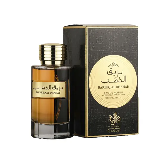 Bareeq Al Dhahab Al Wataniah Perfume Árabe Feminino Eau de Parfum 100ml