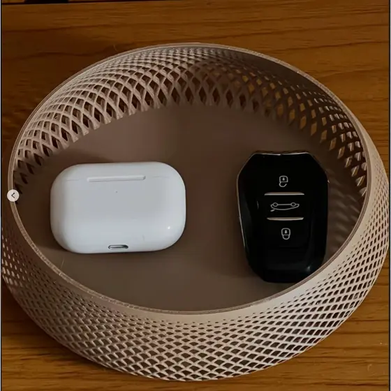 Porta Objetos Moderno, Bandeja e Cesto Organizador