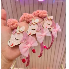 Tiara unicórnio Glitter | Tiara de cabelo infantil | Tiara para meninas | Arco de cabelo