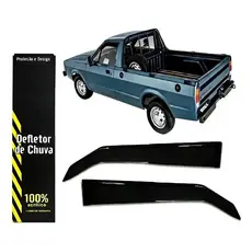 Calha Chuva Defletor Pampa 1982/1997 2p Jogo Top Kit Premium