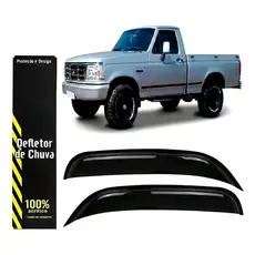 Calha Chuva Defletor F-1000 Todos 2pts Jogo Top Kit Premium