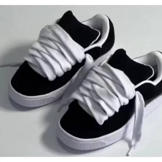tênis Unissex masculino e feminino Calçado para academia preto com branco Adulto 34 AO 43