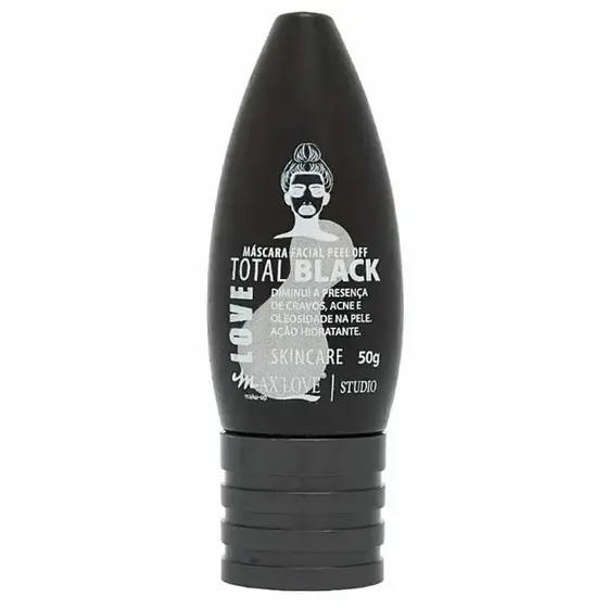 Máscara Black Peel Off Removedora de Cravos – Limpeza Profunda Facial Anti Cravos Poros Oleosidade