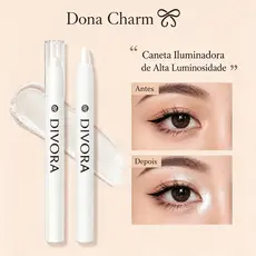 Sombra Iluminadora , Brilho Perolado , Espumante E De Longa Duração Sem Pó Voador , Destaque Sob Os Olhos , Primer Para