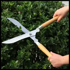 Tesoura para gramado de jardim, cerca, tesoura de jardinagem, 12 polegadas
