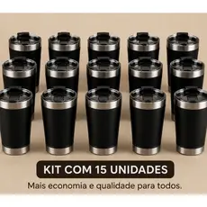 Kit Copo Termico Personalizado Eventos Nome e Abridor De Garrafa Personalizado