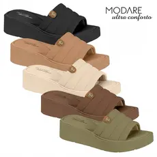 Tamanco Modare Nobuck Ultra Soft Feminino Original Macio Confortável 7226.100