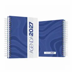 Agenda 2027 Datada - A5 - Capa Dura - 15x21cm - 2 dias por página - Laminação Brilho