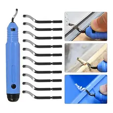 Escareador / Rebarbador Caneta Com 10 Lâminas (rasquete)
