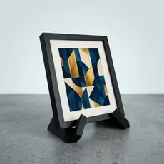 Suporte Decorativo Pratos Quadros Expositor Ajustável 14cm Design Minimalista