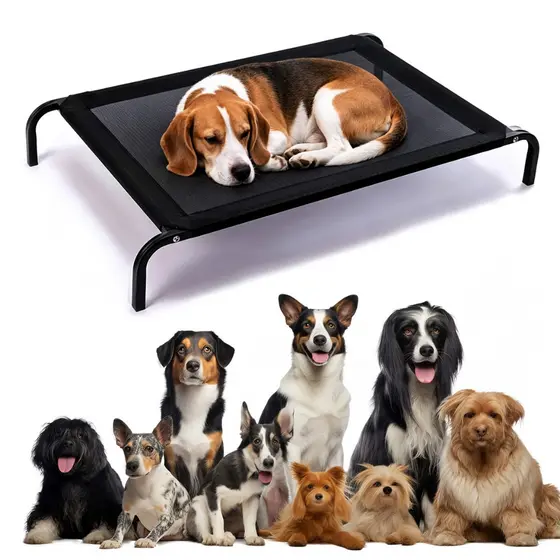 Cama Cachorro Pet Grande Suspensa Ortopédica Ergonômica Disponível nos Tamanhos Pequeno, Médio e Grande (P/M/G)