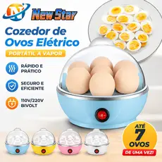 New Star Cozedor de Ovos Elétrico Portátil Cozinha à Vapor 110V Ou 220V Multifuncional Legumes